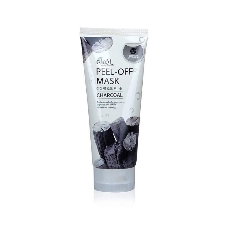 Ekel Peel Off Mask Charcoal - Purifying Mask Penetrates to Eliminate Blackheads-Removes Impurities and Restores Oil-Moisture Balance Leaving Skin Clean, Clarified, Smoother and Suppler, 6.09 oz - Image 2